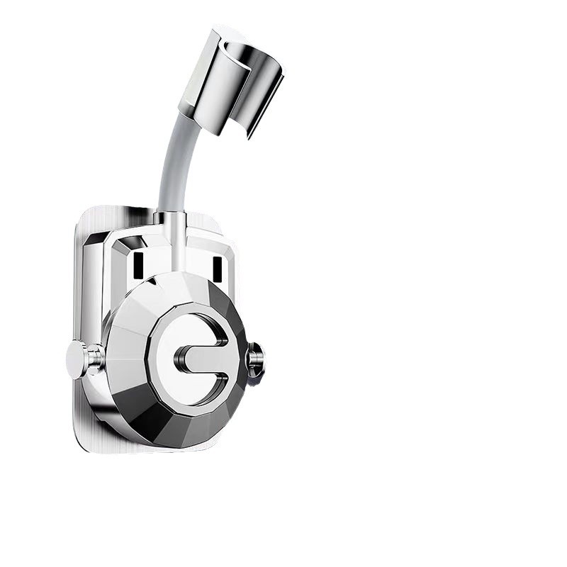 Bathroom non-drilling showerhead bracket, bathroom shower head accessory fixator, universal showerhead base wonder Item Picture