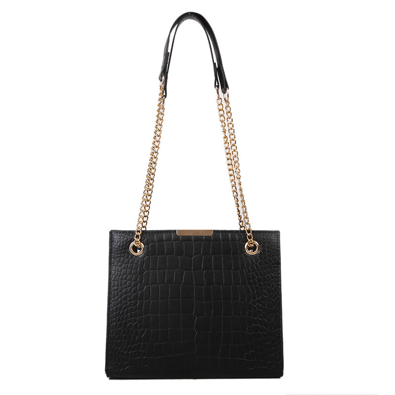 This 2023 new trendy and stylish single-shoulder bag with a casual chain and solid color crossbody Item Picture