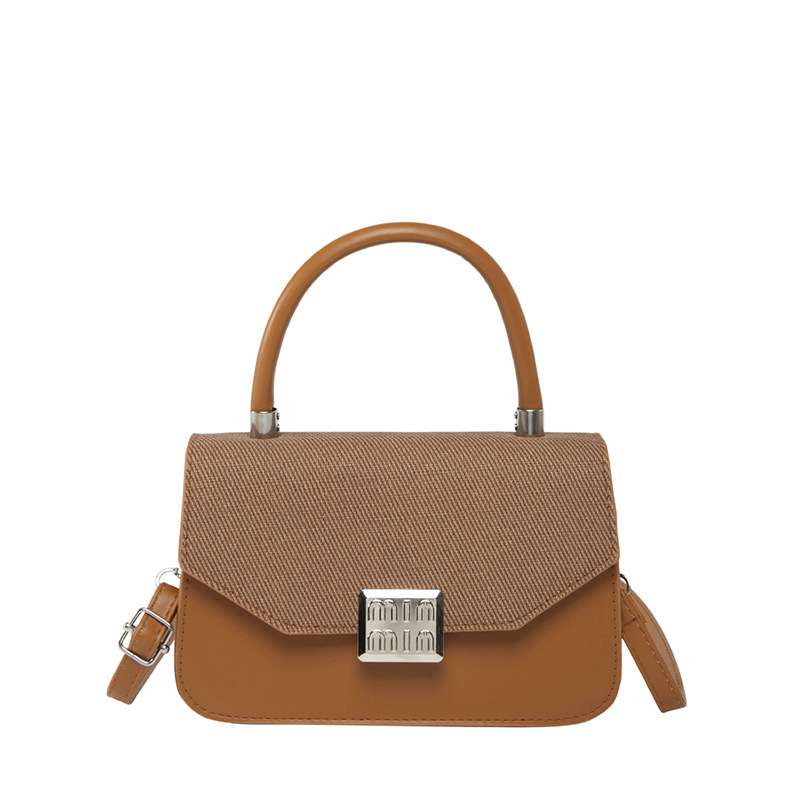 Women's bag 2025 New summer stylish small square bag, single-shoulder bag, elegant crossbody bag, commuter bag Item Picture