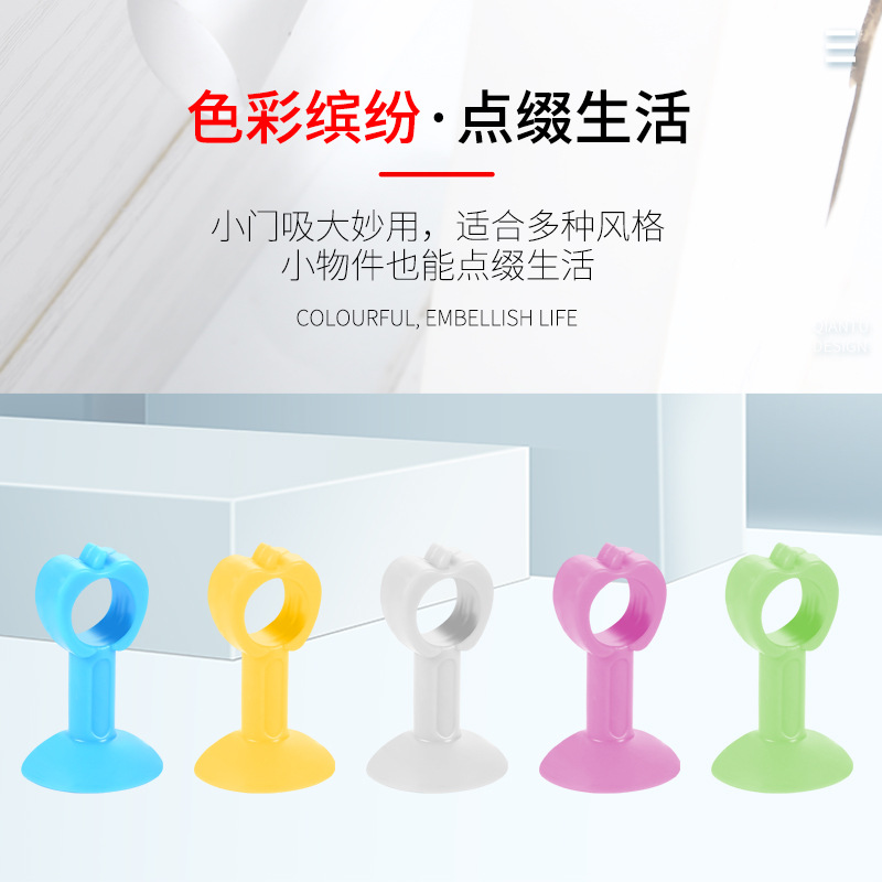 Jinshengyuan extended version silicone door stop, no-drilling handle, anti-collision glove-type silicone door stop and wall stop Application Scenario