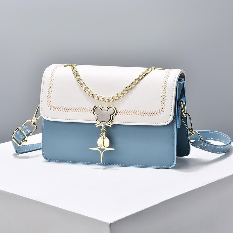 Manufacturer's 2024 new trendy chain fresh women's bag, summer bag, women's stylish single-shoulder crossbody bag, women's one-piece consignment Specification drawing