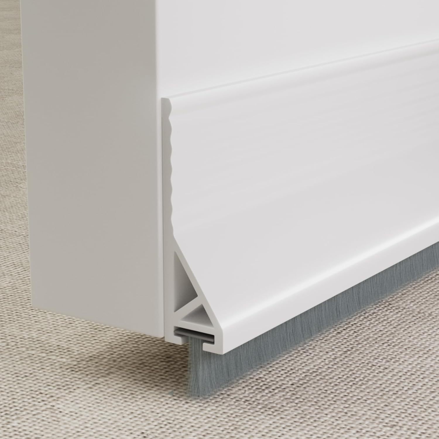 Door gap and bottom sealing strip, wooden door windproof, dustproof and soundproof strip, insect-proof self-adhesive type door bottom gap thermal insulation rubber strip details Picture