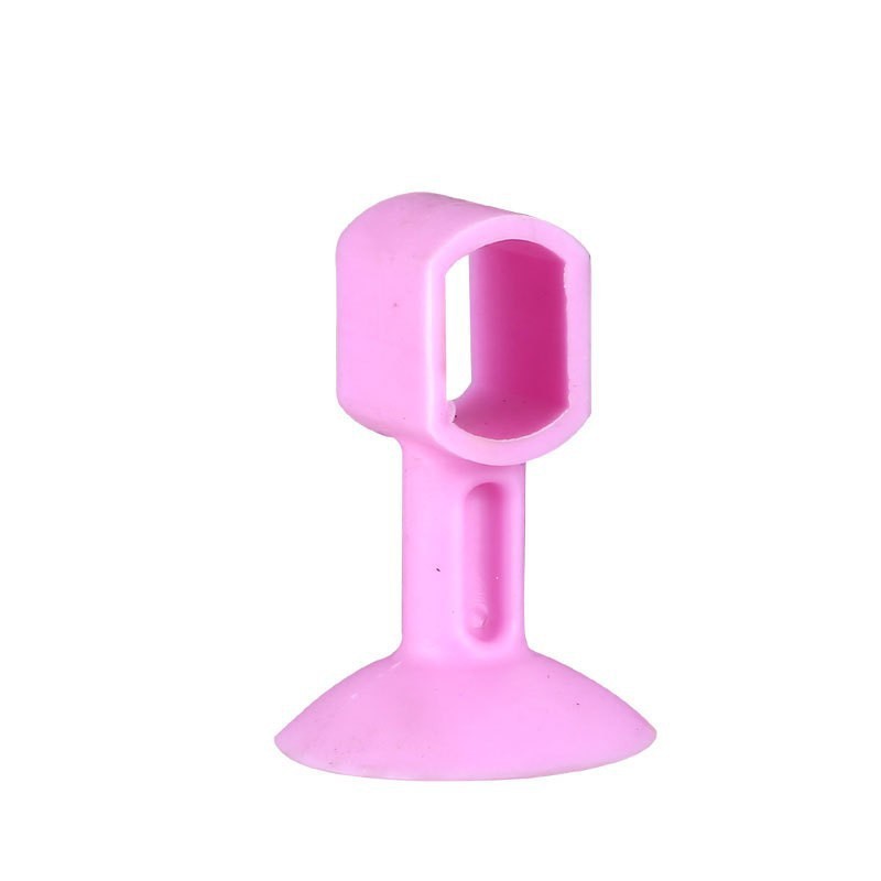 Silicone door suction, no need for drilling, silent door, plastic door stop, bathroom suction door handle suction cup, anti-collision wall suction Item Picture