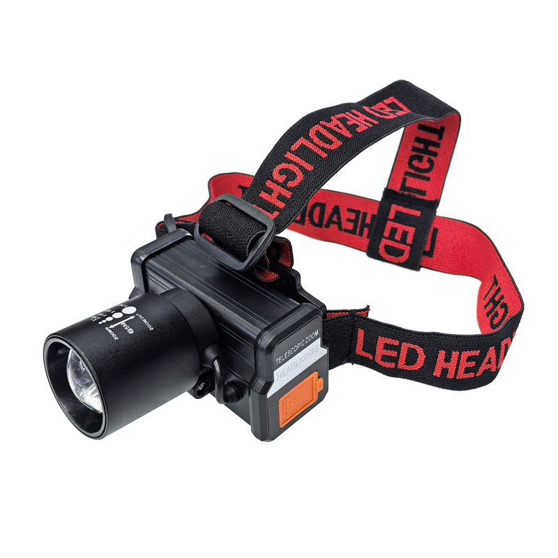 JS-932USB充电伸缩调焦白激光头灯骑行头灯户外野营灯矿灯维修头灯露营灯钓鱼灯产品图
