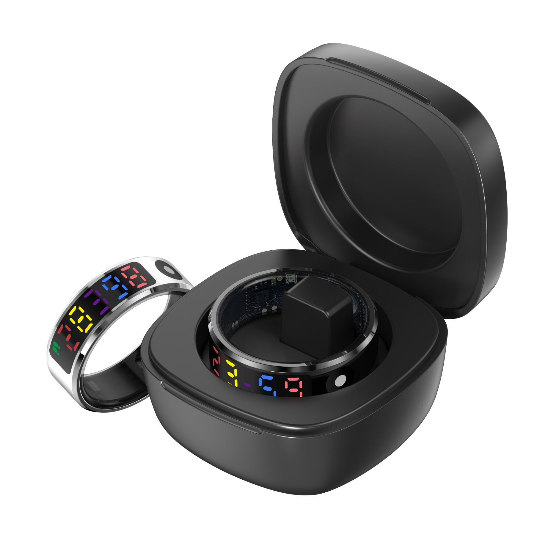 R12 display smart ring heart rate blood oxygen sleep health Application Scenario