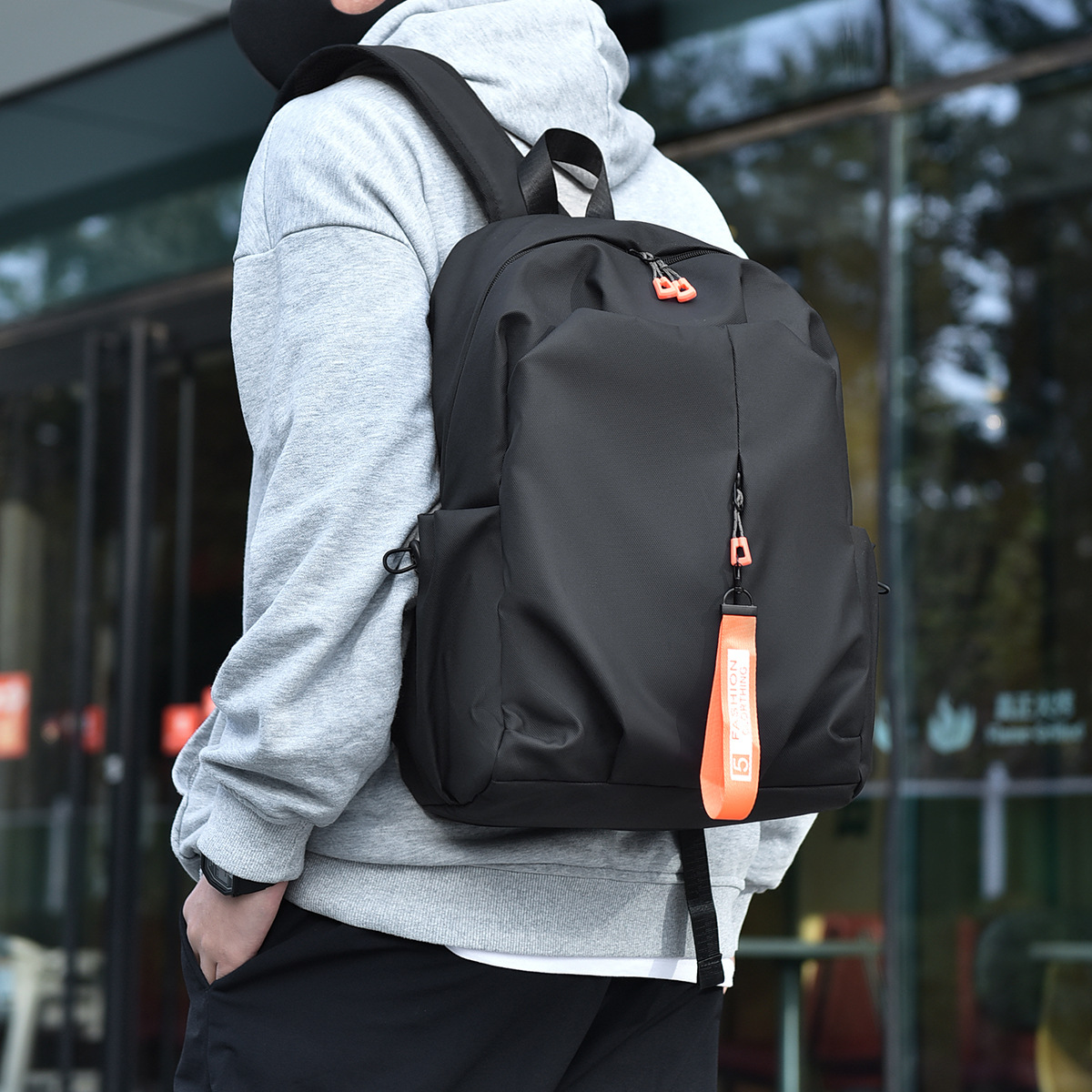 New casual backpacks for high school and college students, business computer bags, cool and waterproof outdoor travel backpacks details Picture