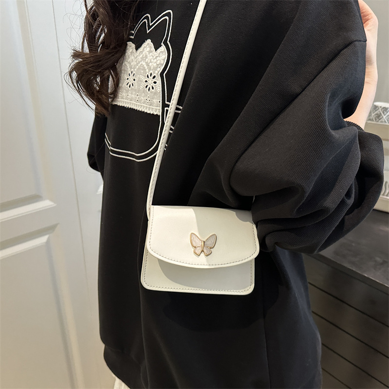 High-end and stylish small bag for women, 2025 new trendy and versatile crossbody bag with bow mini square bag details Picture