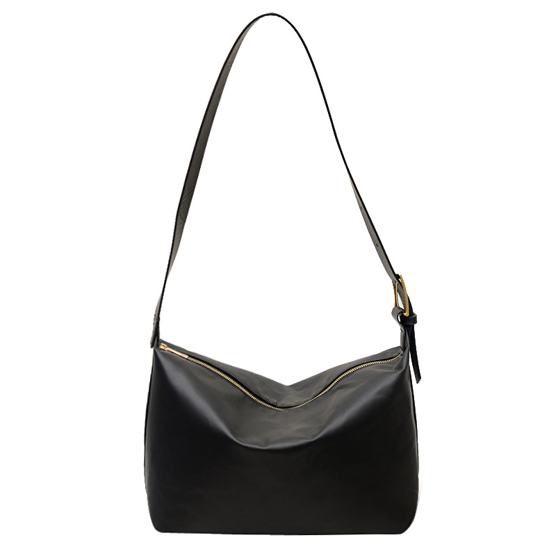 Versatile ins crossbody bag for women 2025 new trendy casual tote bag, niche large-capacity single-shoulder underarm bag Item Picture