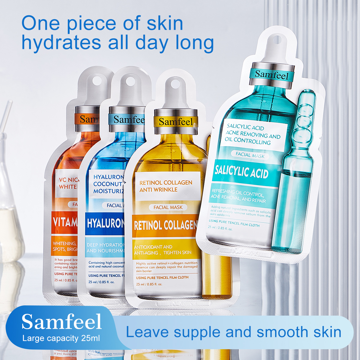 Salicylic Acid Acne Removing and Oil Controlling facial mask Item Picture