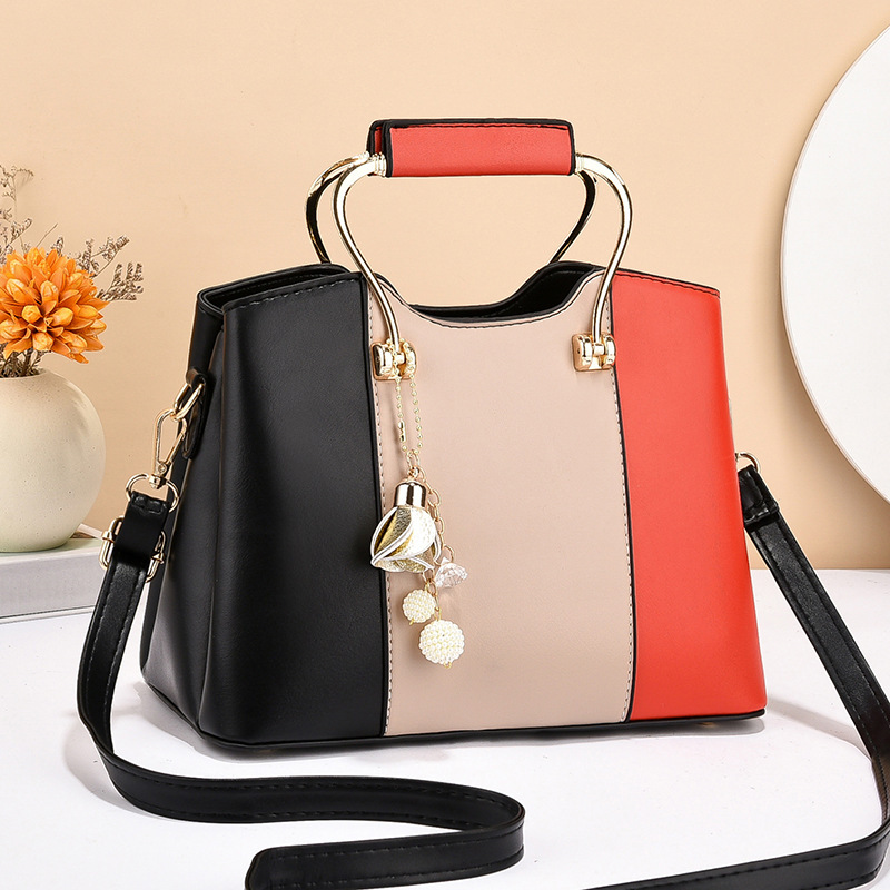 Fashionable women's bag, versatile women's single-shoulder new large bag, autumn and winter handbag, elegant women's bag, Korean style trendy crossbody details Picture