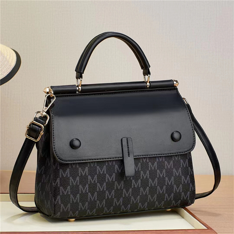 Factory fashion trend women's bag, high-end sense, large capacity single-shoulder bag, crossbody bag, handbag women's bag, 17119 details Picture