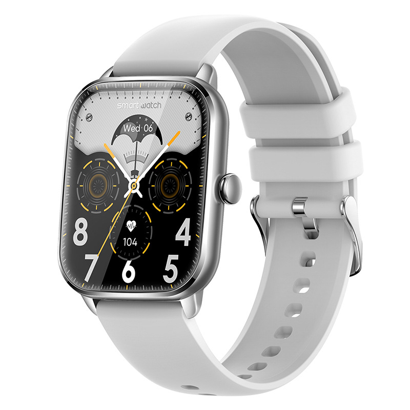 New large-screen smartwatch for women, heart rate and blood pressure, smart bracelet, Bluetooth call, voice assistant, waterproof for cross-border use details Picture