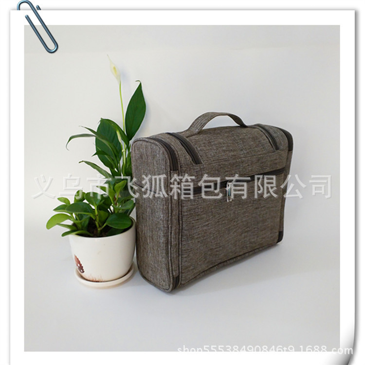 Factory-customized travel cosmetics storage bag, multi-functional waterproof toiletry bag, large-capacity portable business trip makeup bag full figure