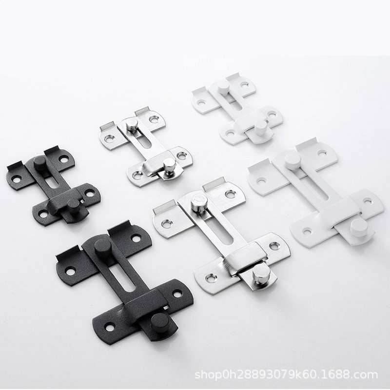 90-degree warehouse door latch, right-angle lock, sliding door lock, latch, door latch, sliding door lock latch, old-fashioned door bolt Application Scenario