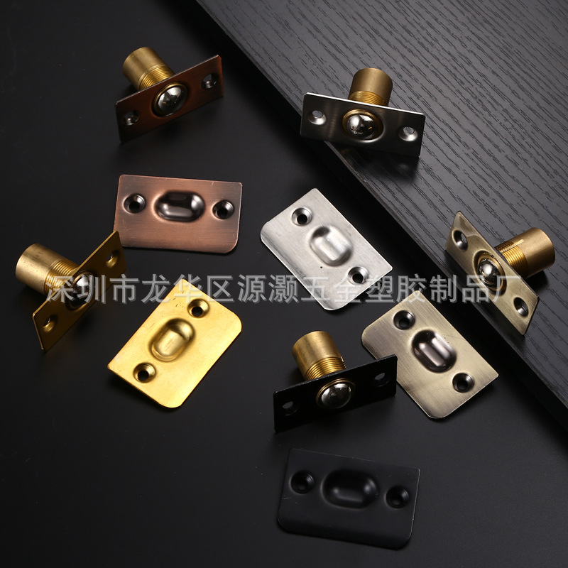 The door of the KTV private room is made of copper, with a top opening latch, a positioning invisible spring, and a stainless steel adjustable ball lock Application Scenario