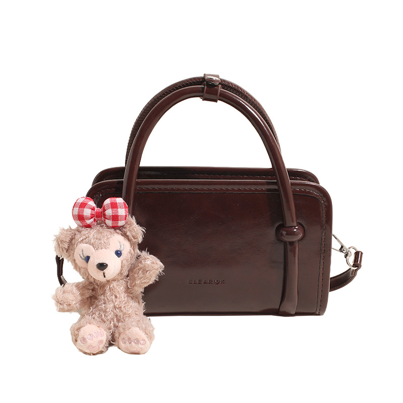 A new 2024 Korean style Instagram trendy, simple and versatile small square bag for women, casual single-shoulder bag Item Picture
