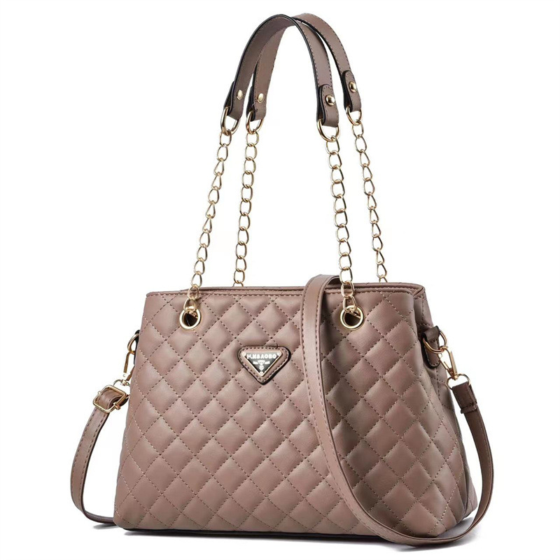 Factory fashion trend women's bag, high-end sense, large capacity single-shoulder bag, crossbody bag, handbag women's bag, 17278 Item Picture