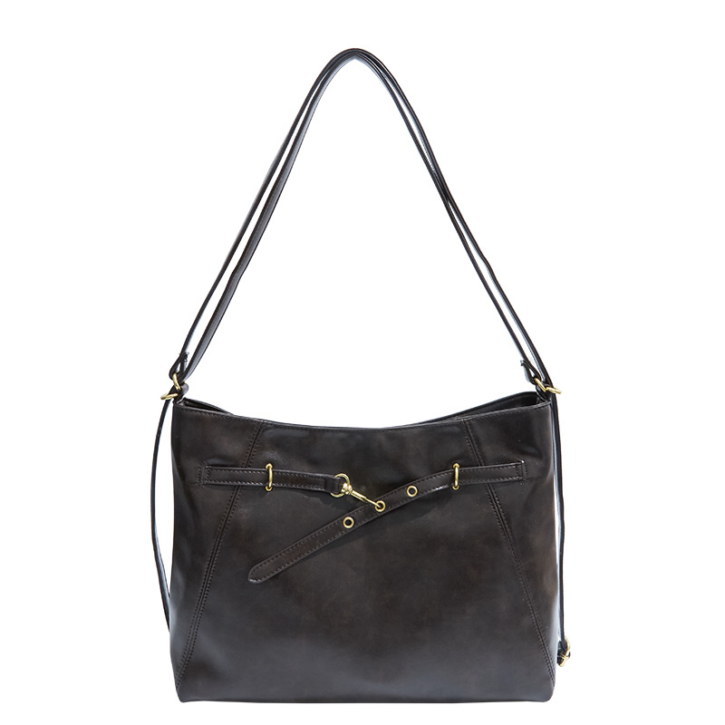 High-end retro women's 2024 new tote bag, trendy and versatile single-shoulder bag, large-capacity commuting crossbody bag Item Picture