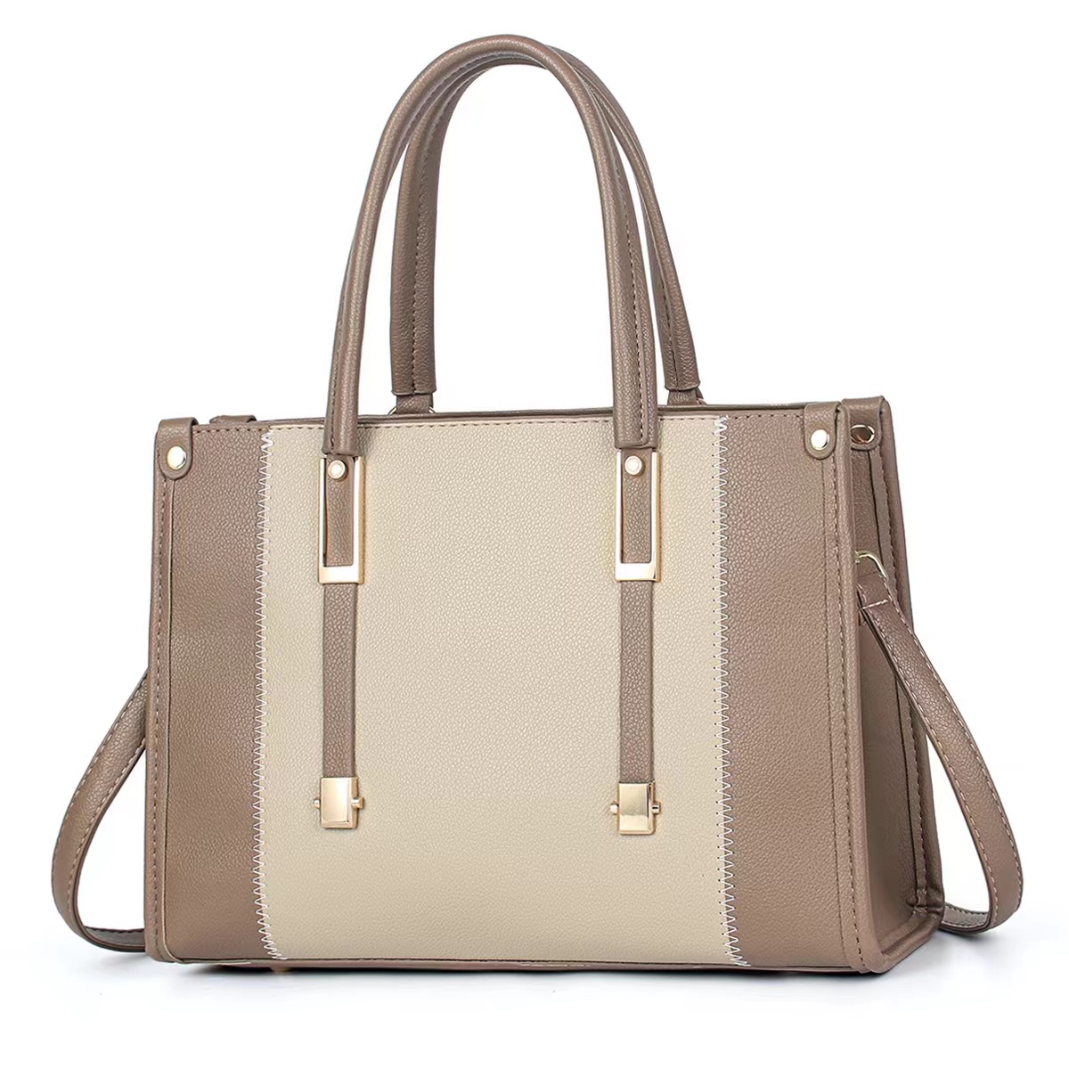 The 2024 new high-end women's handbag for foreign trade is a versatile, color-blocking, large-capacity, fashionable single-shoulder crossbody bag Application Scenario