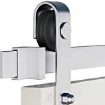 American-style barn door, complete set of wooden door rails, sliding door rails, cross-border European and American door sliding rails, metal furniture rails, home decoration Application Scenario