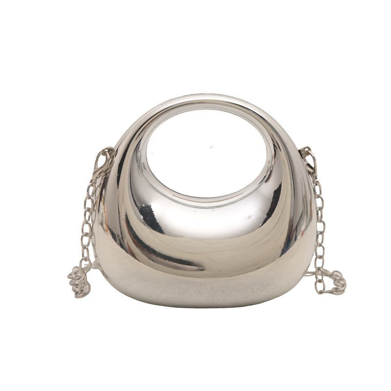 Cross-border fashionable and exquisite chain hand-held small bag for women, 2024 new style lipstick, loose change and accessory bag, single-shoulder crossbody bag Item Picture