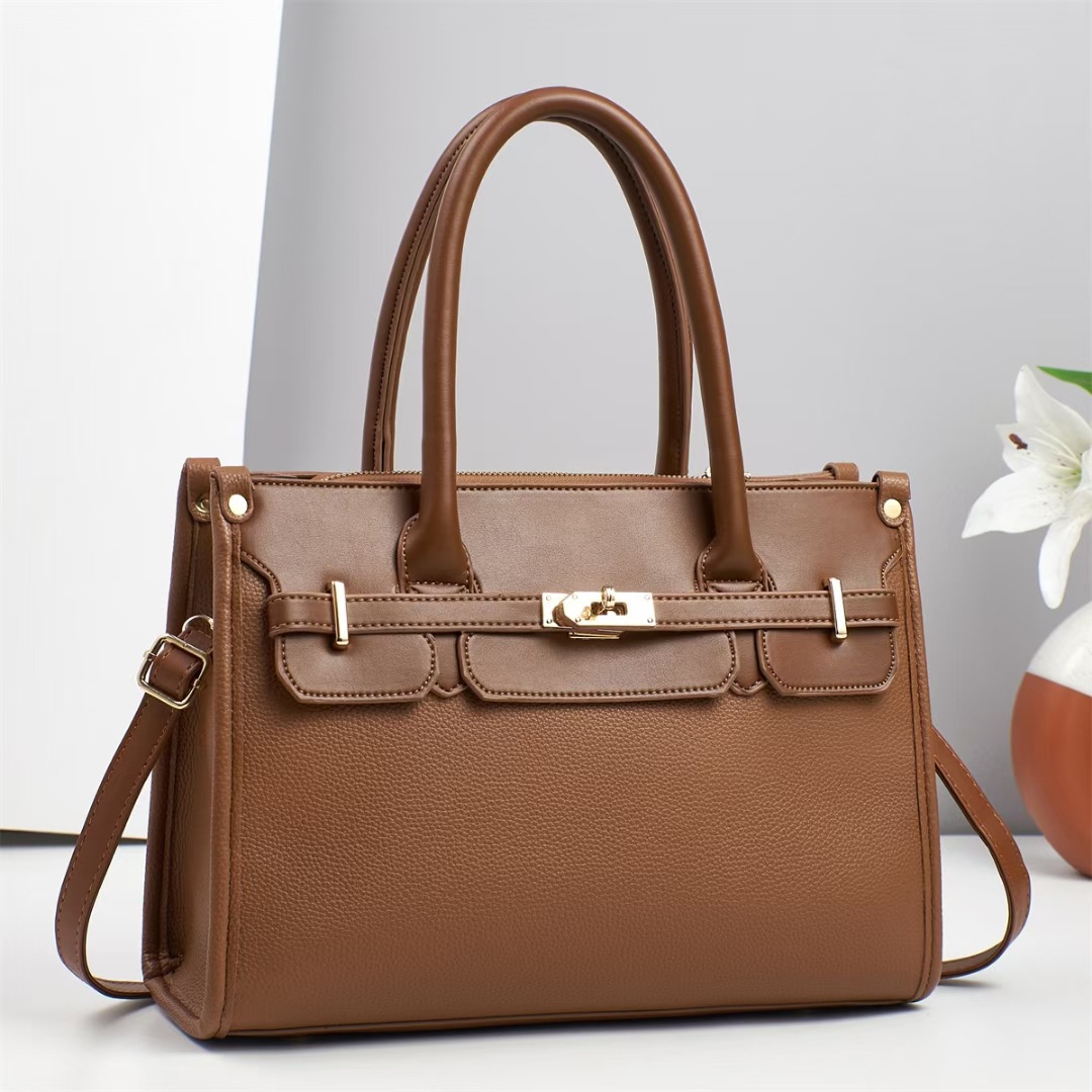 A new tote bag for women's work and commuting, a high-end and large-capacity bag for women details Picture