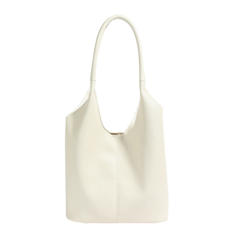Casual soft surface large-capacity bag for women, 2024 new style fashionable patchwork versatile shoulder bag, commuter personalized tote bag Item Picture