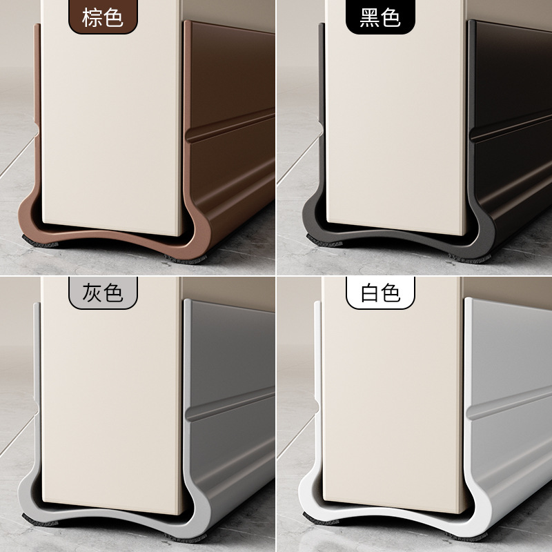 New door gap and bottom sealing strips, windproof door, soundproof under the door, ultra-quiet stickers, door bottom gap, bedroom windproof and noise reduction Application Scenario