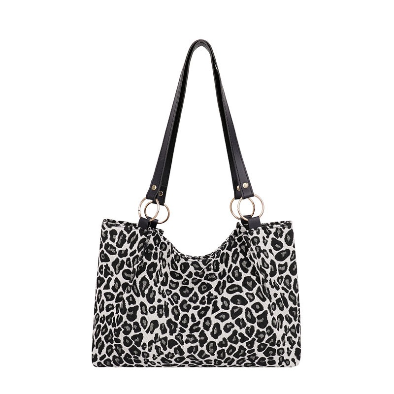 Autumn and winter large-capacity bags, 2023 new style bags, women's bags, ins crossbody bags, leopard print shoulder bags, tote bags Item Picture