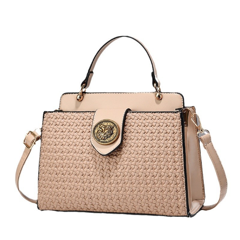 Retro handbag, new foreign trade versatile crossbody bag, casual and simple printed single-shoulder bag, fashionable and high-quality women's bag Item Picture