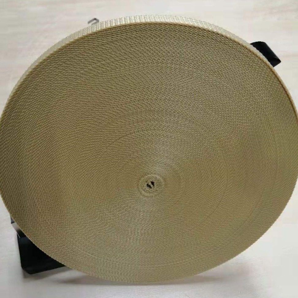 Factory direct supply of roller shutter door and window accessories: 23mm PP webbing, khaki webbing, hand-pull belt, hand-pull rope details Picture
