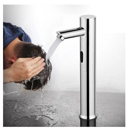 Hongshangtai fully automatic sensor faucet, single cold and hot copper smart washbasin, infrared hand wash full figure