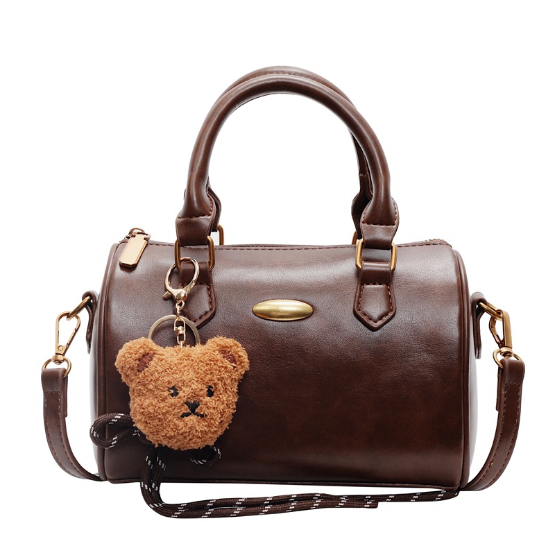 This year, Boston bags are popular for women. The new 2024 fashionable and retro crossbody bag and women's hand-held pillow bag are all in fashion Item Picture