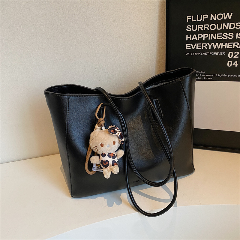 The Maillard women's large-capacity 2024 new retro shoulder bag is versatile, simple and high-end commuter tote bag Specification drawing