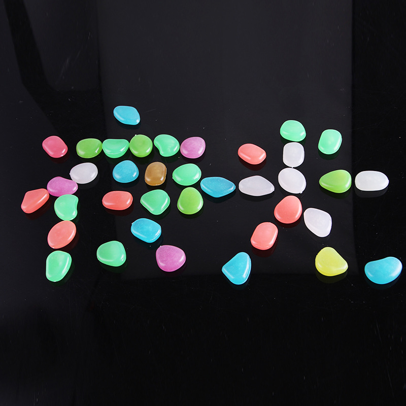 Cross-border supply of luminous pebbles, garden fish tanks, artificial stones, luminous colored egg stones, fluorescent luminous stone manufacturers Application Scenario