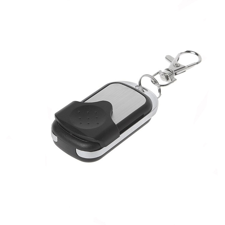 Cross-border upgraded version 433 Small metal wireless replication electric garage door remote control Copy remote control Specification drawing
