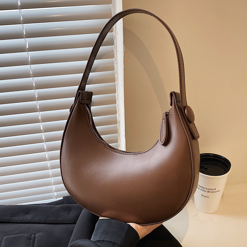 Cross-border retro small bag for women 2025 new style fashionable and casual women's bag, popular single-shoulder bag, quality and versatile underarm bag full figure