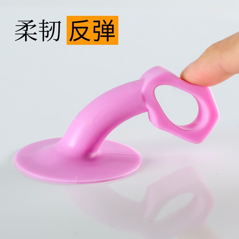 Silicone door suction, no need for drilling, silent door, plastic door stop, bathroom suction door handle suction cup, anti-collision wall suction Application Scenario