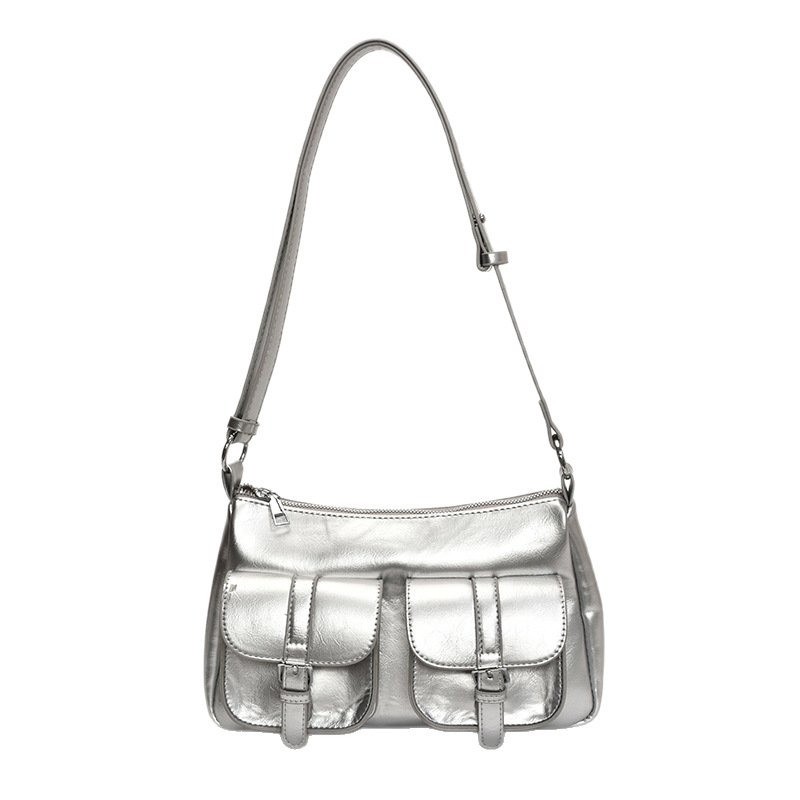 A niche design, fashionable underarm bag for women, 2025 new Korean-style, high-end, simple and versatile single-shoulder crossbody bag for commuting Item Picture