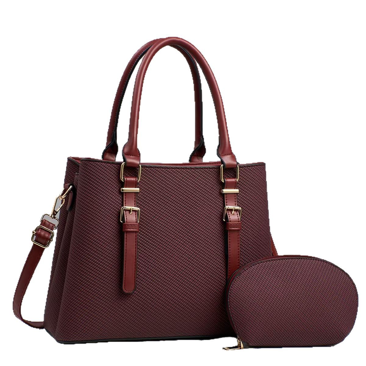 Cross-border versatile and fashionable new single-shoulder crossbody bag for women 2025, mom bag, handbag, elegant manufacturer, women's bag Item Picture