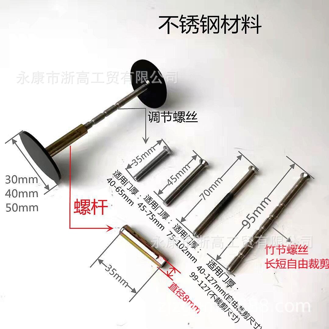 Fixed price: 3.5 yuan. Anti-theft door, wooden door, hole repair, cat's eye, lock hole, decorative cover, door hole repair, stainless steel hole plug details Picture