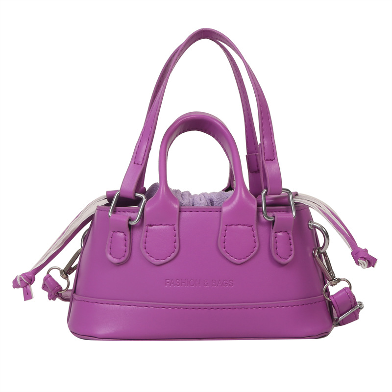 Summer new women's crossbody bag mini and niche design, candy-colored crossbody mouth red envelope shell bag Item Picture