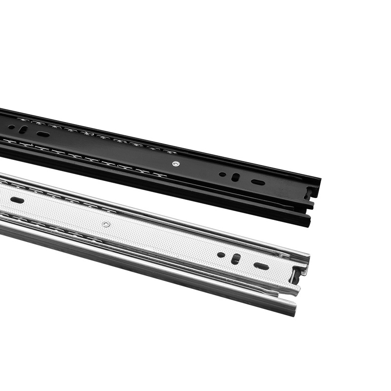 4-inch, 8-inch, 6-inch three-section track, 45-inch wide, 10-inch, 14-inch, 16-inch, 18-inch, 20-inch, 22-inch, 24-inch thickened drawer track Item Picture