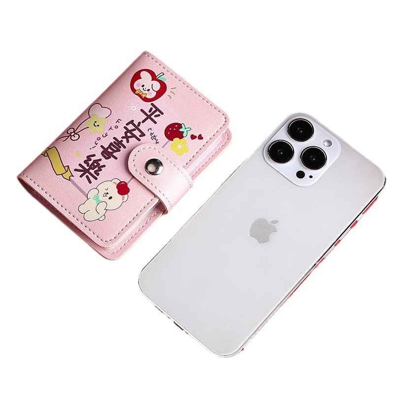 Best-selling cartoon card case, anti-demagnetization, large-capacity multi-slot driver's license sleeve, bank card, creative small wallet Application Scenario