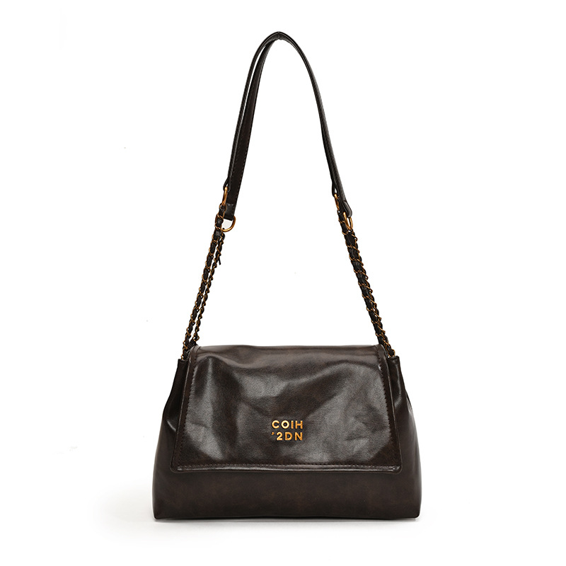 Retro and fashionable underarm bag, Korean style new work commuting bag, large-capacity tote bag 2024, trendy and versatile shoulder bag Item Picture