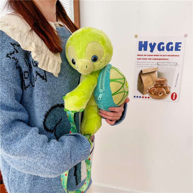Little Turtle Doll Olemi Doll Backpack 2023 New Style Cartoon Cute doll Creative Gift Direct sale Specification drawing
