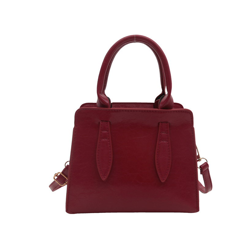 Cross-border bag for women 2024 New style: Fashionable and simple tote bag with large capacity for commuting hand and shoulder crossbody Item Picture