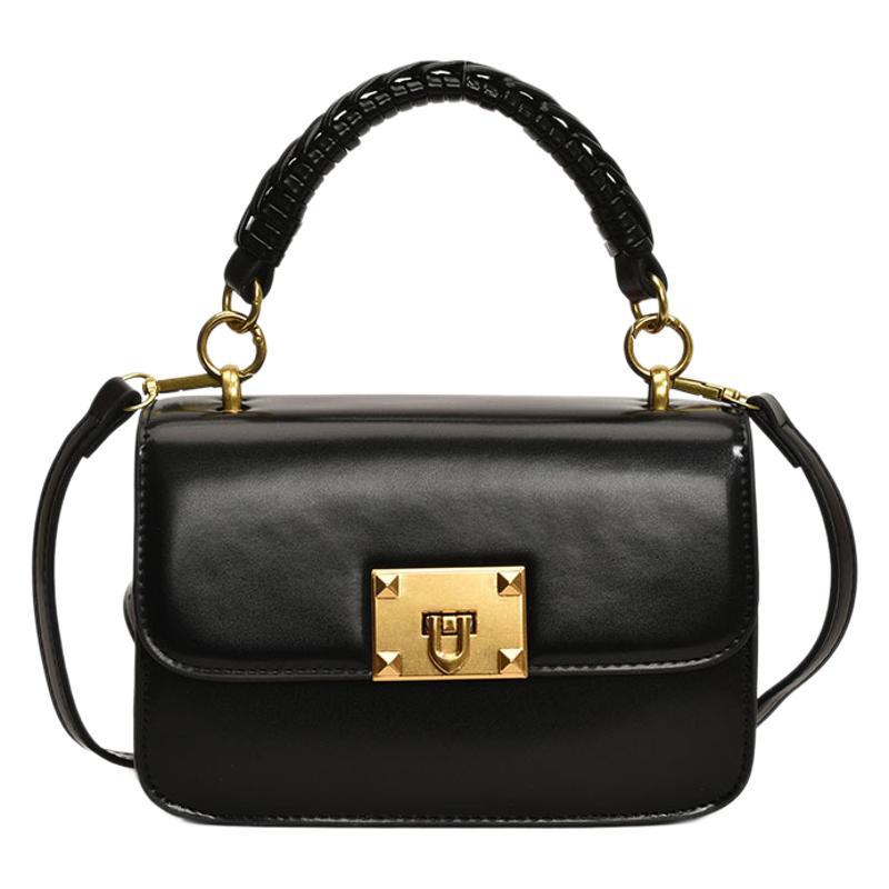 The 2025 new spring/Summer stylish and high-end hand-held small square bag is a trendy, stylish and versatile light luxury single-shoulder crossbody bag for women Item Picture
