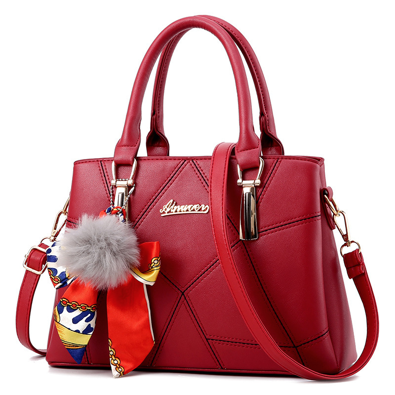 2024 New style women's bag, trendy and fashionable, large-capacity crossbody bag, mom's hand-held middle-aged women's bag Item Picture