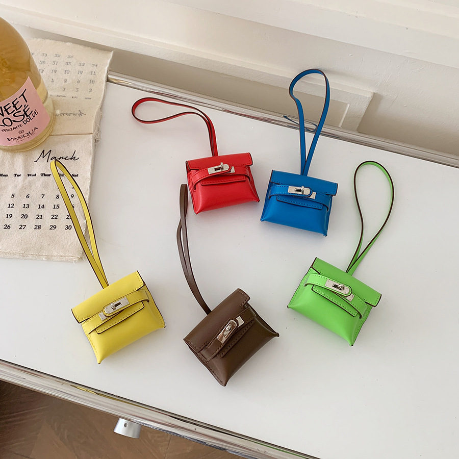 Ladies' small square card bag solid color high-end card bag 2024 New model compact and large-capacity coin purse Specification drawing